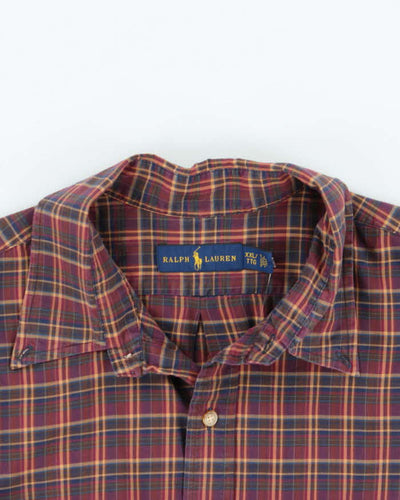 Vintage Ralph Lauren Long Sleeve Check Shirt - XXL