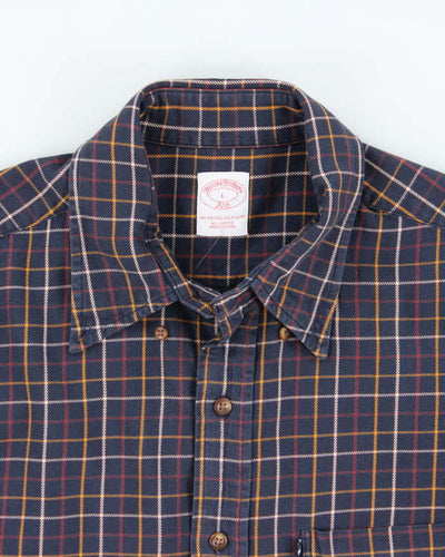 Vintage Brooks Brothers Lightweight Flannel Shirt - L