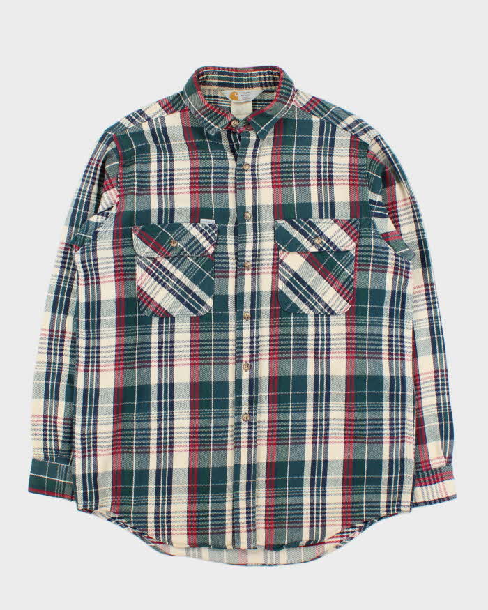 Vintage 90s Carhartt Flannel Shirt - L