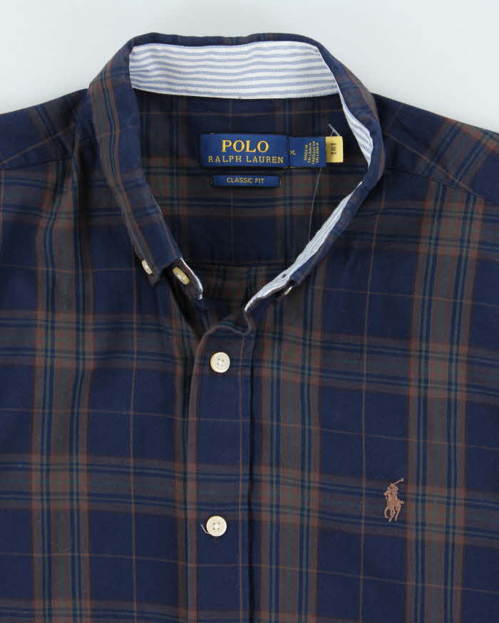 Vintage Ralph Lauren Long Sleeve Check Shirt - XL