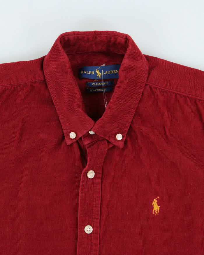 Vintage Ralph Lauren Corduroy Shirt - S