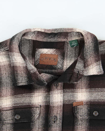Vintage Orvis Heavyweight Flannel Shirt - L