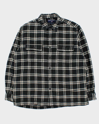 Vintage 90s Polo Sport Ralph Lauren Flannel Shirt - L