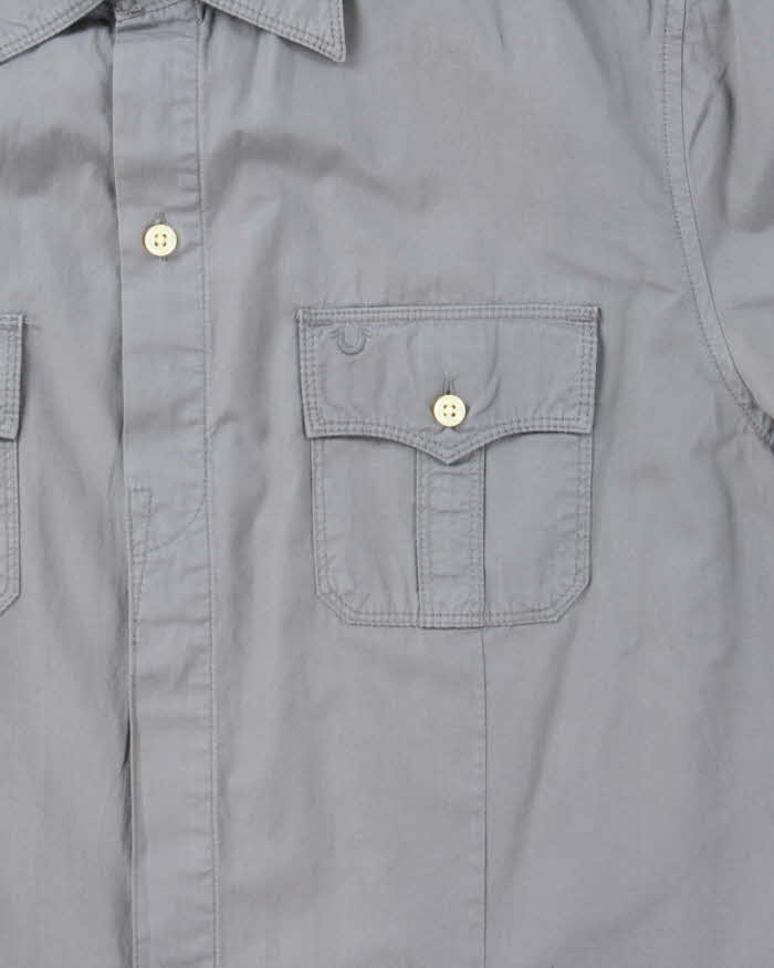 Vintage 00s True Religion Long Sleeve Shirt - M