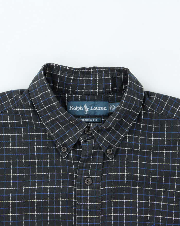 Vintage Ralph Lauren Check Long Sleeve Shirt - L