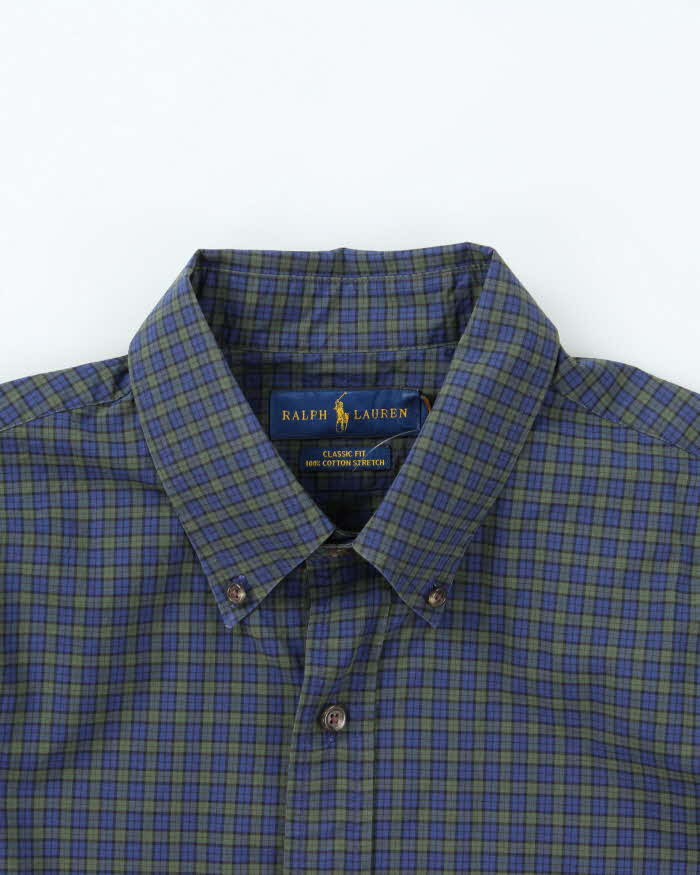 Vintage Ralph Lauren Check Long Sleeve Shirt - L