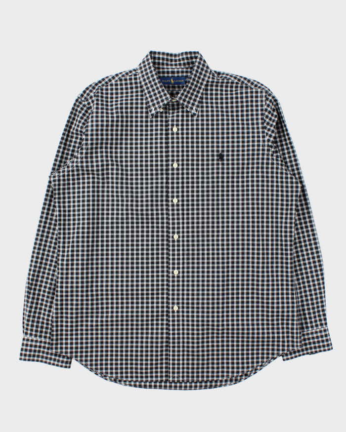 Vintage Ralph Lauren Check Long Sleeve Shirt - L