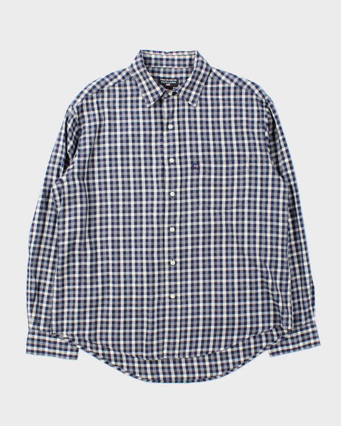 Vintage 90s Polo Jeans Ralph Lauren Check Shirt - L