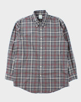 Vintage Brooks Brothers Check Long Sleeve Shirt - L