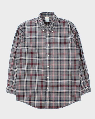 Vintage Brooks Brothers Check Long Sleeve Shirt - L