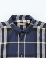 Vintage Burberry Check Long Sleeve Shirt - S