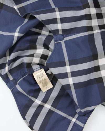 Vintage Burberry Check Long Sleeve Shirt - S