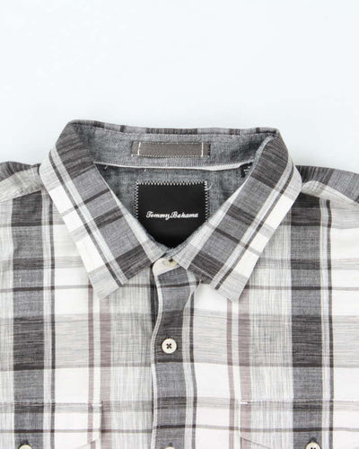 Vintage Tommy Bahama Check Long Sleeve Shirt - XL