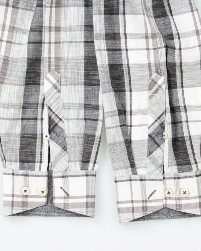 Vintage Tommy Bahama Check Long Sleeve Shirt - XL