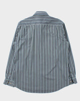 Vintage Eddie Bauer Stripe Long Sleeve Shirt - M