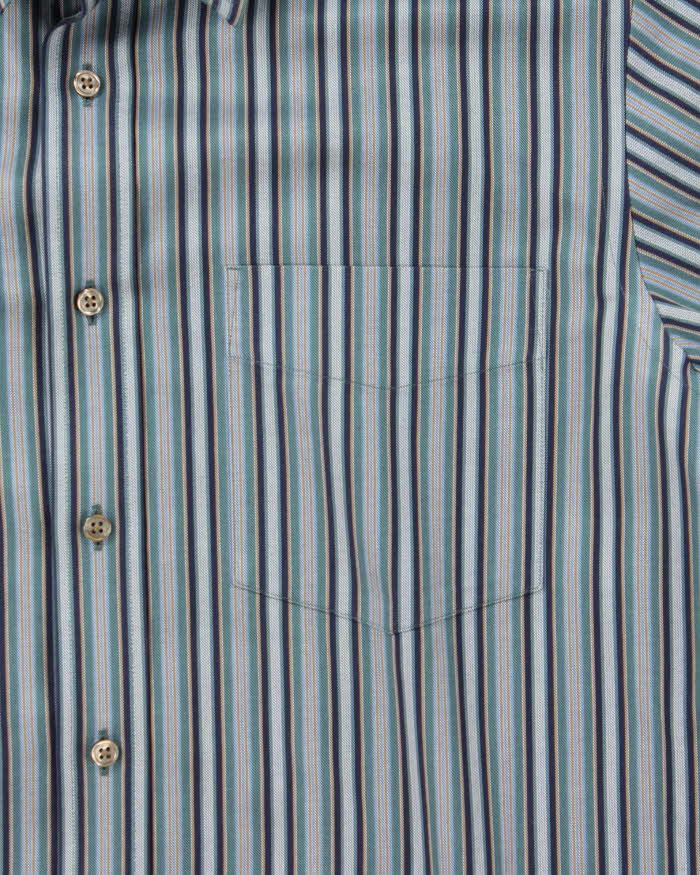 Vintage Eddie Bauer Stripe Long Sleeve Shirt - M