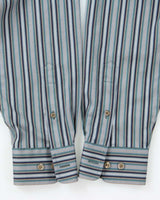 Vintage Eddie Bauer Stripe Long Sleeve Shirt - M