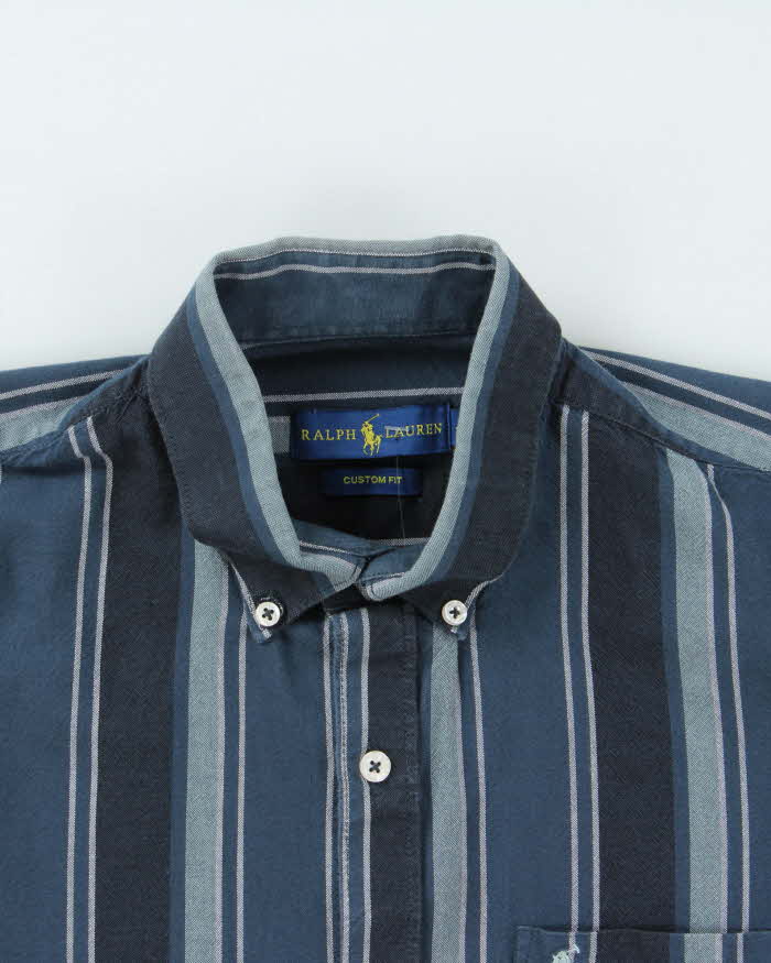 Vintage Ralph Lauren Stripe Long Sleeve Shirt - L