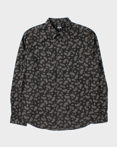 Vintage Stussy Paisley Pattern Shirt - L