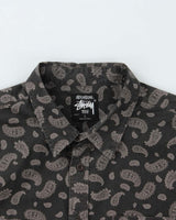 Vintage Stussy Paisley Pattern Shirt - L