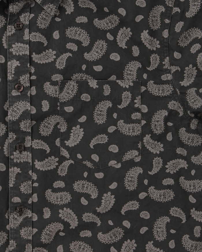 Vintage Stussy Paisley Pattern Shirt - L