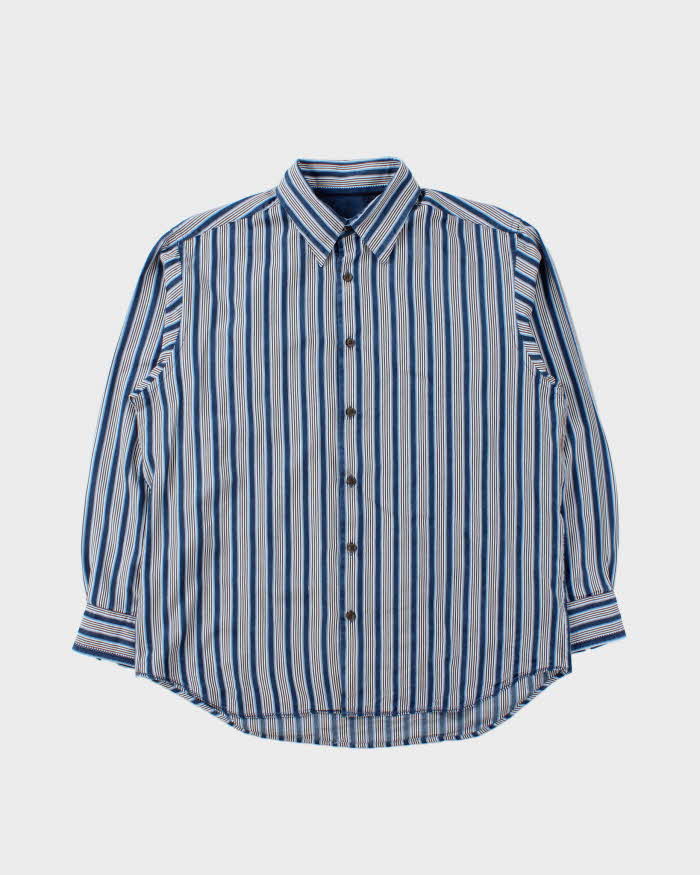 Vintage Tommy Bahama Silk Stripe Shirt - L