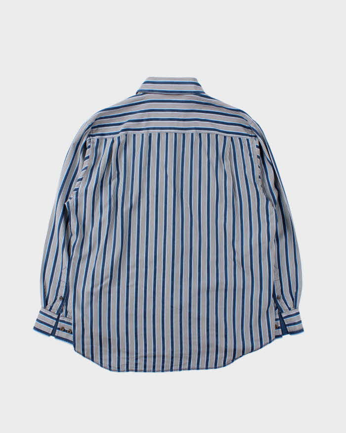 Vintage Tommy Bahama Silk Stripe Shirt - L