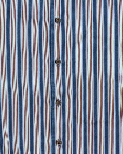 Vintage Tommy Bahama Silk Stripe Shirt - L