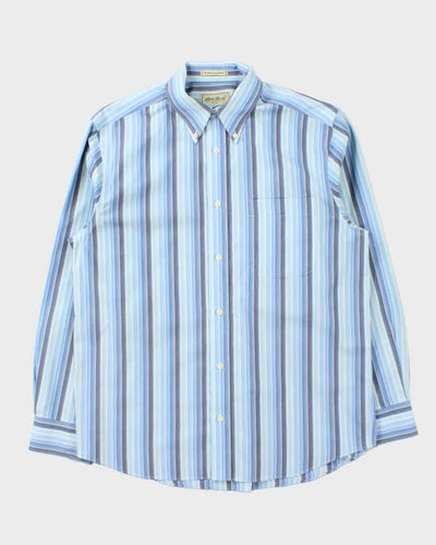 Vintage Eddie Bauer Stripe Long Sleeve Shirt - M