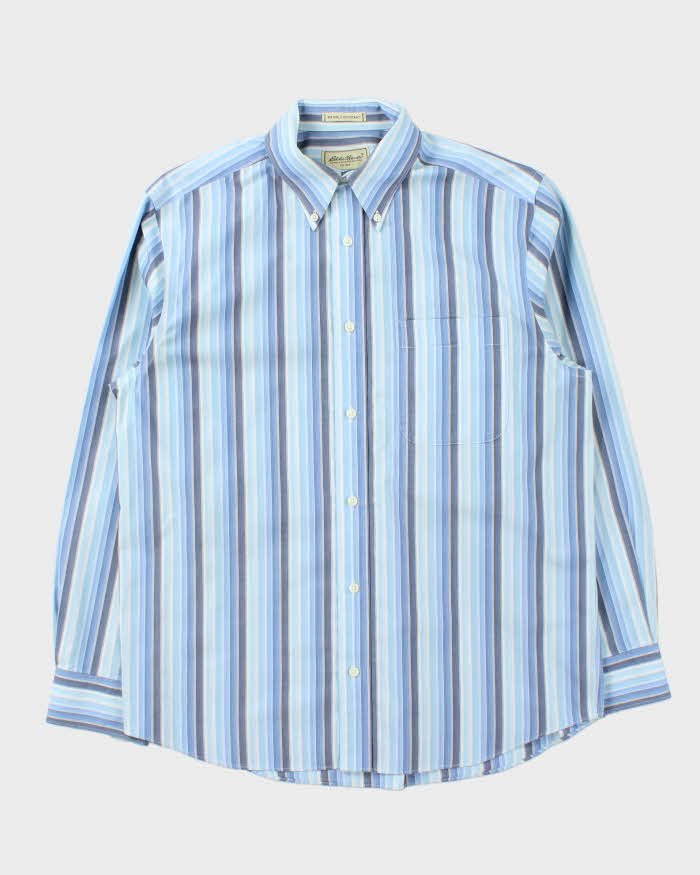 Vintage Eddie Bauer Stripe Long Sleeve Shirt - M
