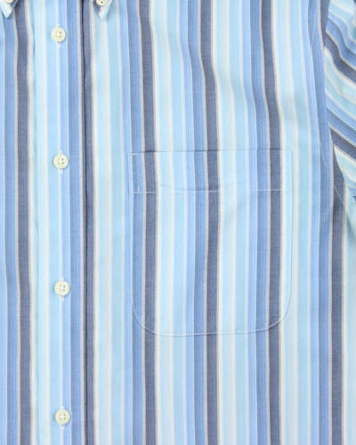 Vintage Eddie Bauer Stripe Long Sleeve Shirt - M