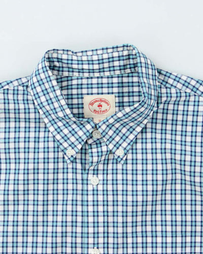 Vintage Brooks Brothers Check Long Sleeve Shirt - XL