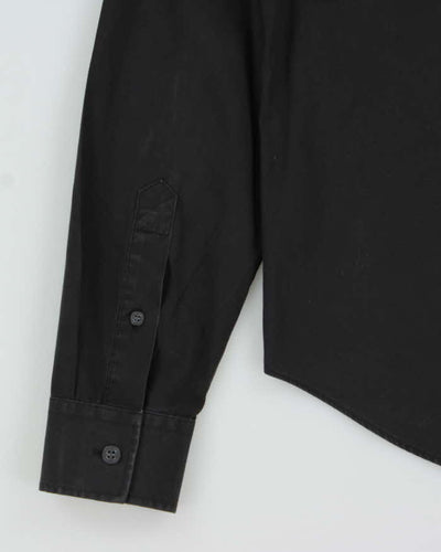 Vintage 2000s Burberry Brit Black Long Sleeve Shirt - S