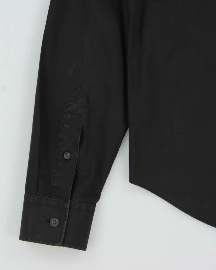 Vintage 2000s Burberry Brit Black Long Sleeve Shirt - S