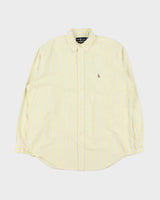 Vintage Ralph Lauren Striped Long Sleeve Shirt - XXL