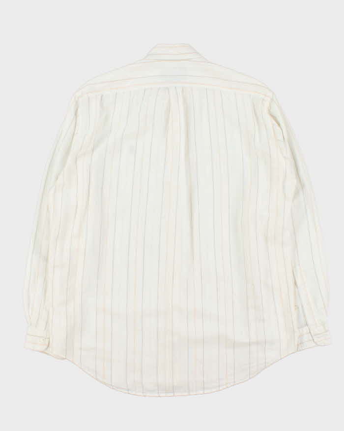 Vintage Marlboro Classic Linen Long Sleeve Shirt - L