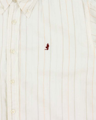 Vintage Marlboro Classic Linen Long Sleeve Shirt - L