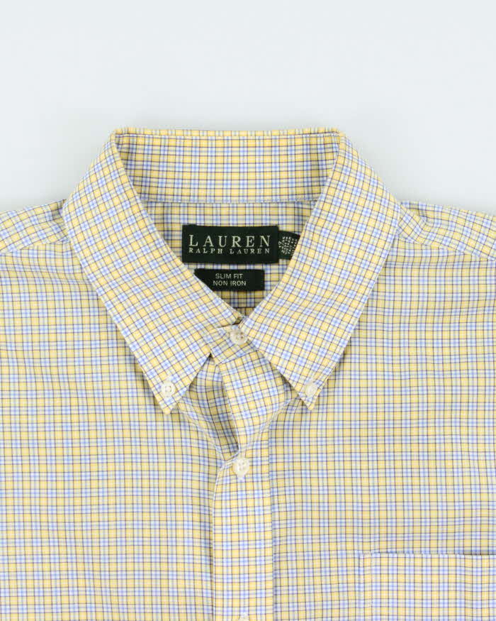 Vintage Ralph Lauren Check Long Sleeve Shirt - XL