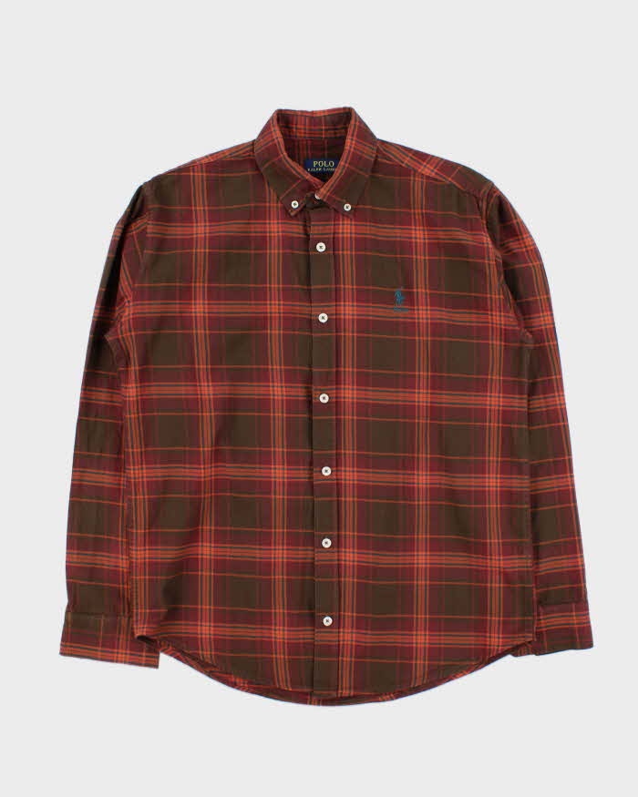 Vintage Ralph Lauren Check Long Sleeve Shirt - XL