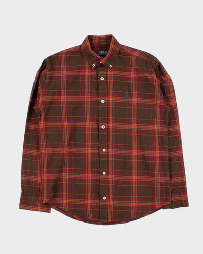 Vintage Ralph Lauren Check Long Sleeve Shirt - XL