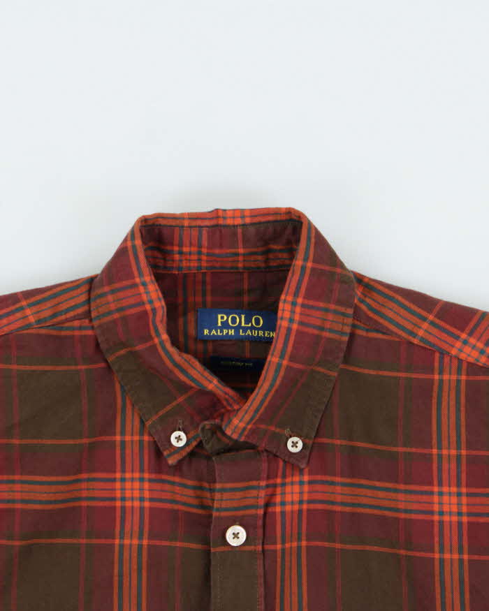 Vintage Ralph Lauren Check Long Sleeve Shirt - XL