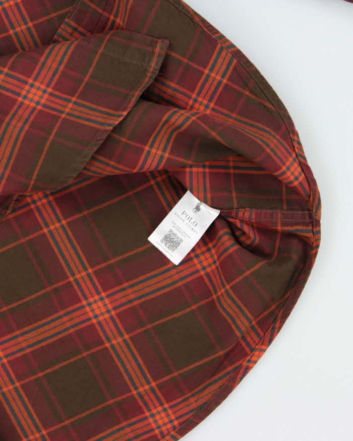 Vintage Ralph Lauren Check Long Sleeve Shirt - XL