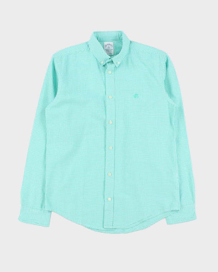 Vintage Brooks Brothers Check Long Sleeve Shirt - M