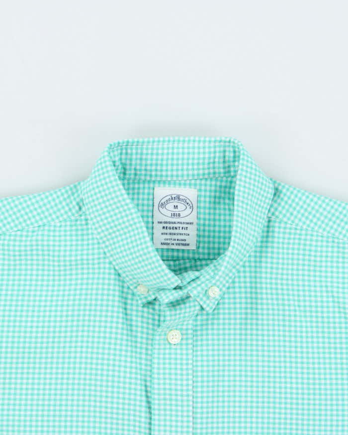 Vintage Brooks Brothers Check Long Sleeve Shirt - M