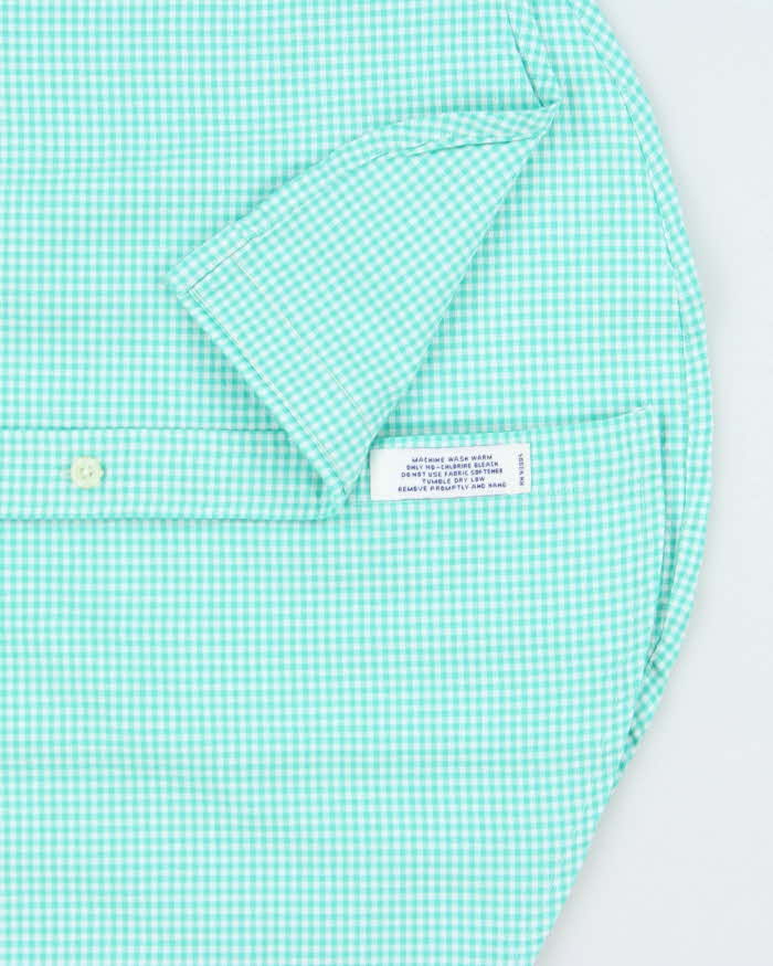 Vintage Brooks Brothers Check Long Sleeve Shirt - M