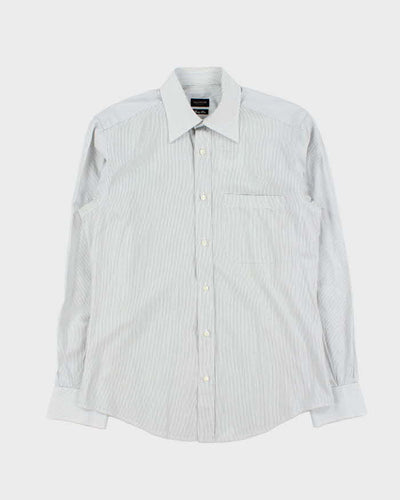 Vintage 00s Valentino Roma Striped Long Sleeve Button Down Shirt - L