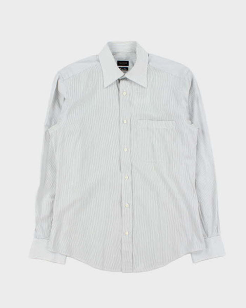 Chemise Hugo Boss - Style Cubain à Manches Courtes - Taille L - Beige - Fabriquée En Corée