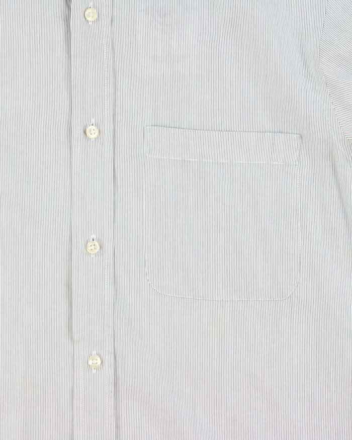 Vintage 00s Valentino Roma Striped Long Sleeve Button Down Shirt - L