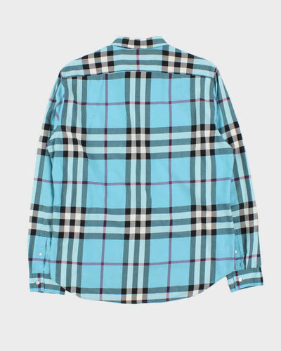 Vintage 00s Burberry Brit Nova Check Long Sleeve Button Down Shirt - L