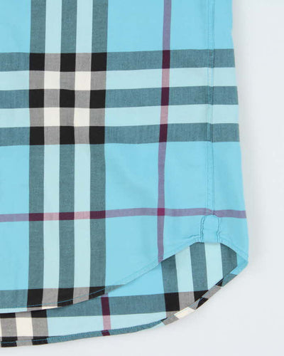 Vintage 00s Burberry Brit Nova Check Long Sleeve Button Down Shirt - L